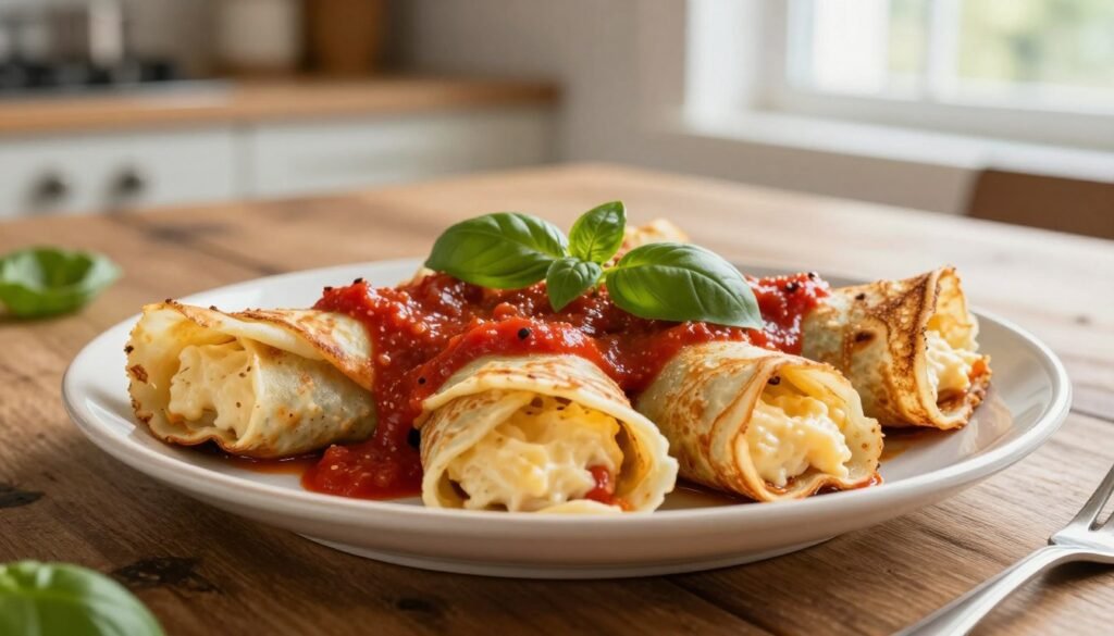 Stuffed Crepes Recipe