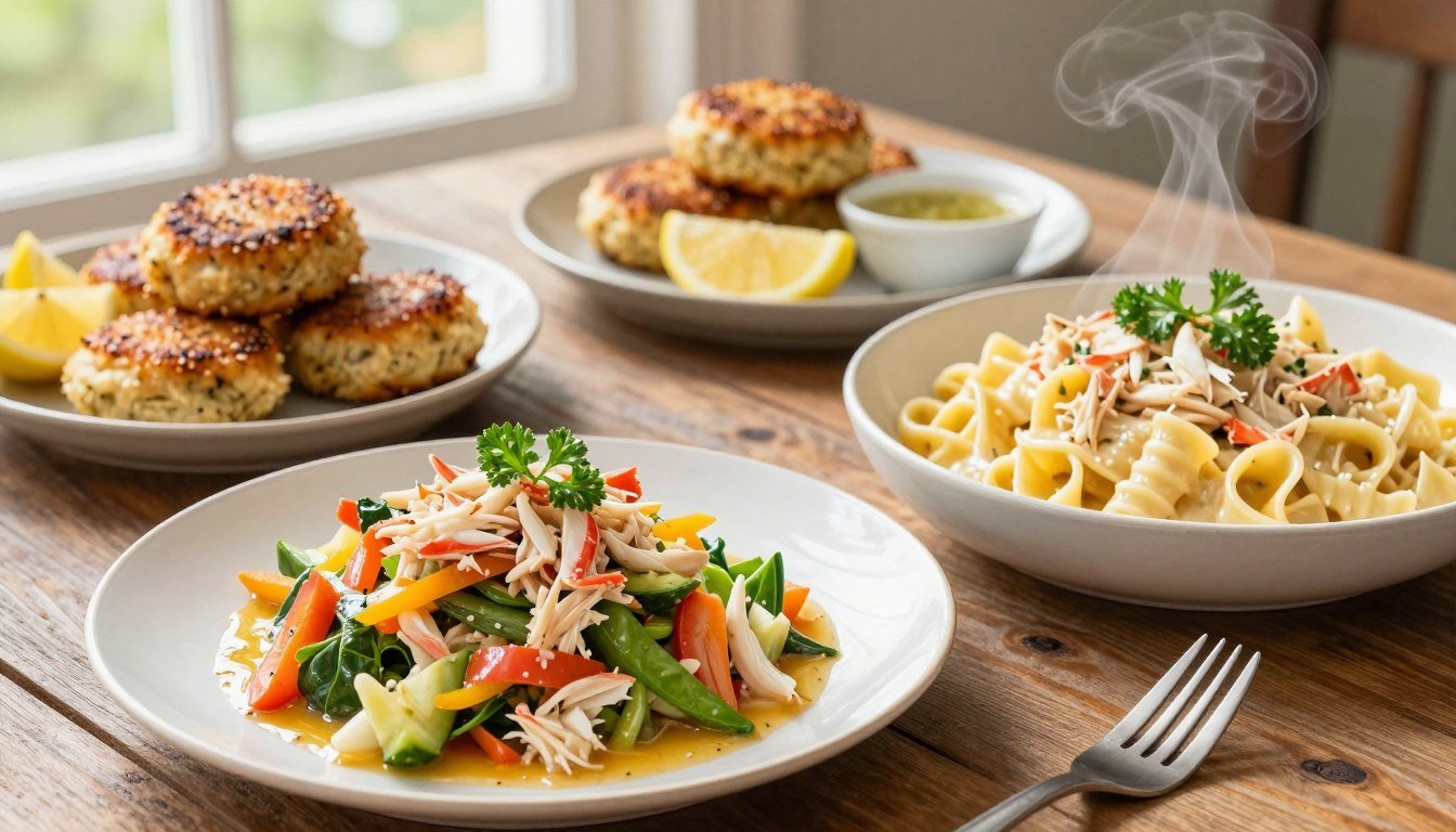 imitation crab meat recipes