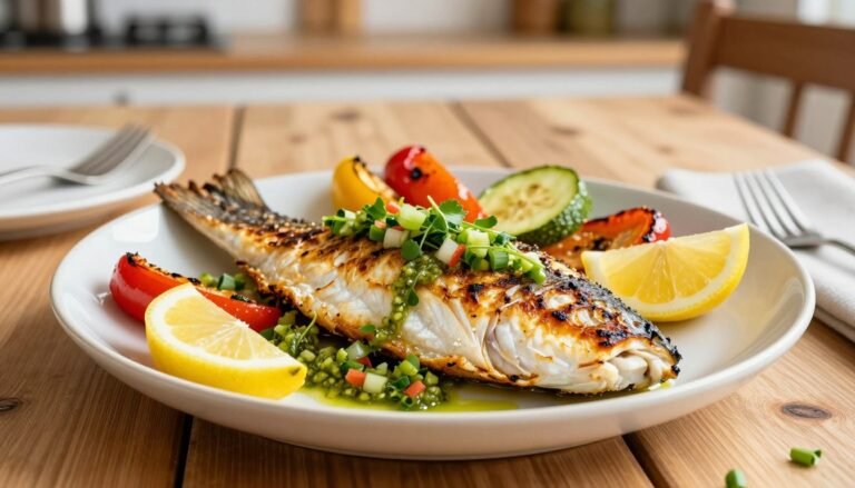 Healthy and delicious grilled Merloza in minutes