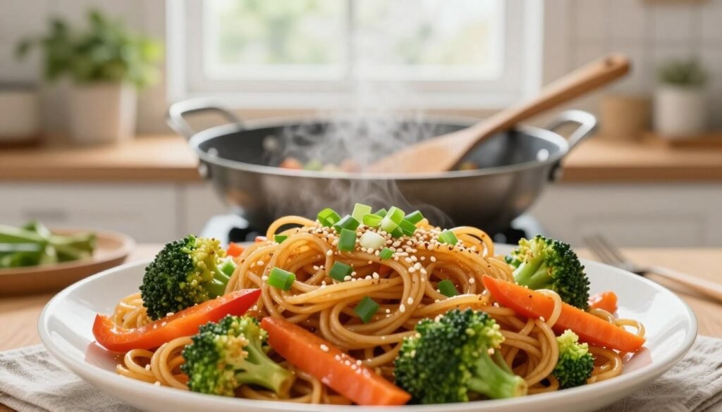 Easy Vegetable Stir Fry Noodles
