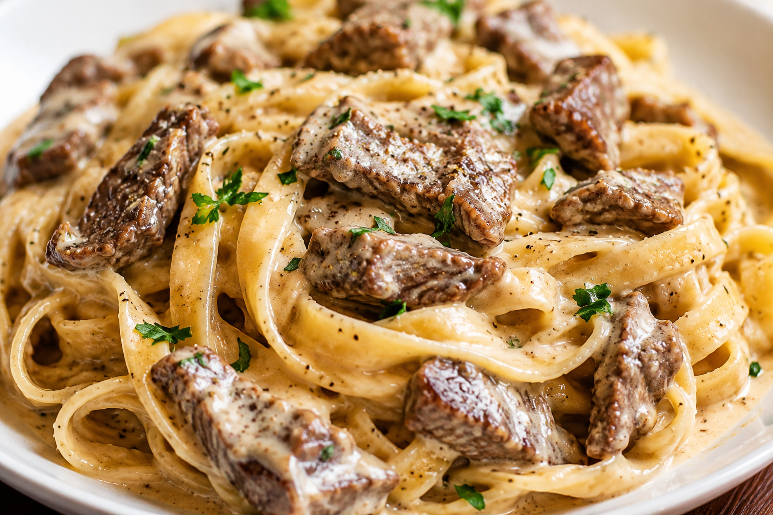 creamy beef pasta recipe
