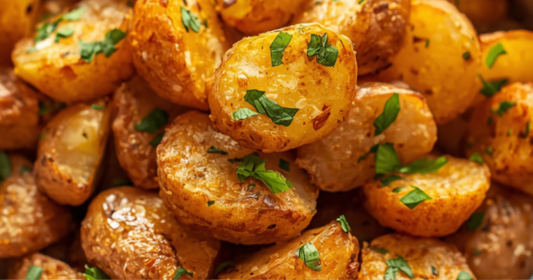 Air Fryer Parmesan Potatoes