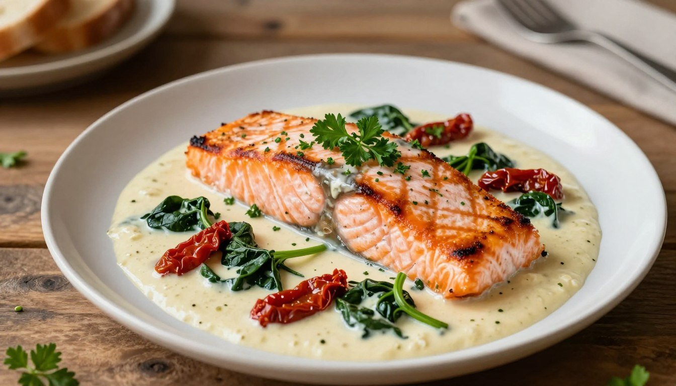 Tuscan Salmon recipe